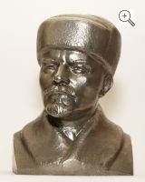 Бюст "Ленин в ушанке". СССР